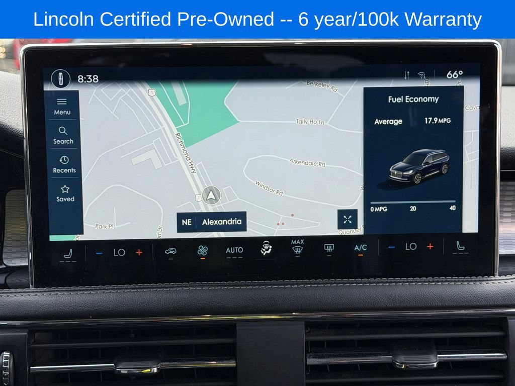 Certified 2023 Lincoln Corsair AWD w/ Rear Removable Package Tray image 12