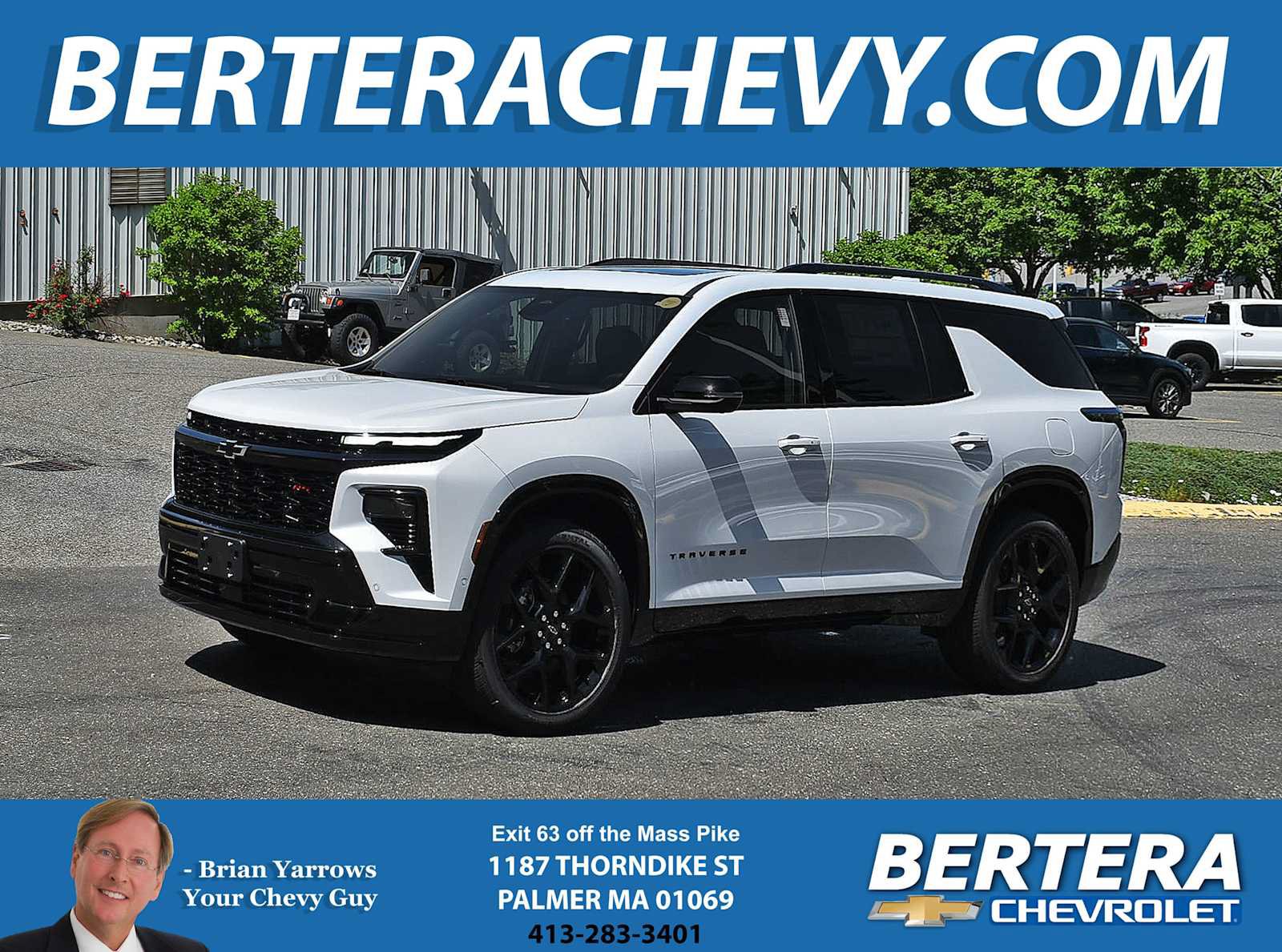 New 2026 Chevrolet Traverse RS AWD/4WD image 1