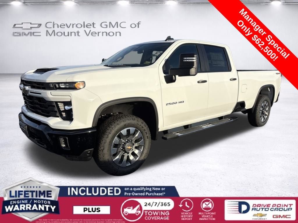 New 2025 Chevrolet Silverado 2500 Custom w/ Custom Value Package