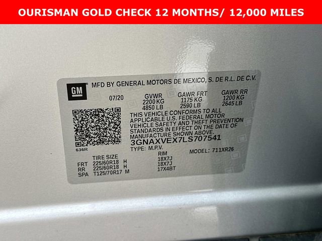 Used 2020 Chevrolet Equinox LT image 29