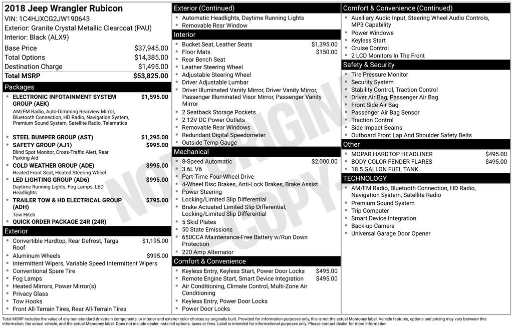 Used 2018 Jeep Wrangler Rubicon image 19