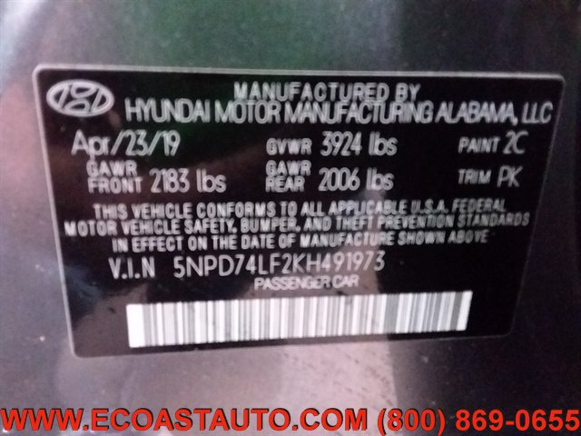 Used 2019 Hyundai Elantra SE FWD image 16