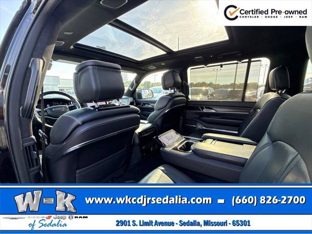 Certified 2024 Jeep Grand Wagoneer L Series II w/ Quick Order Packagew 28T AWD/4WD image 27