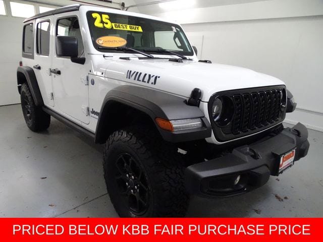 Used 2025 Jeep Wrangler Unlimited Sport S 4xe image 1