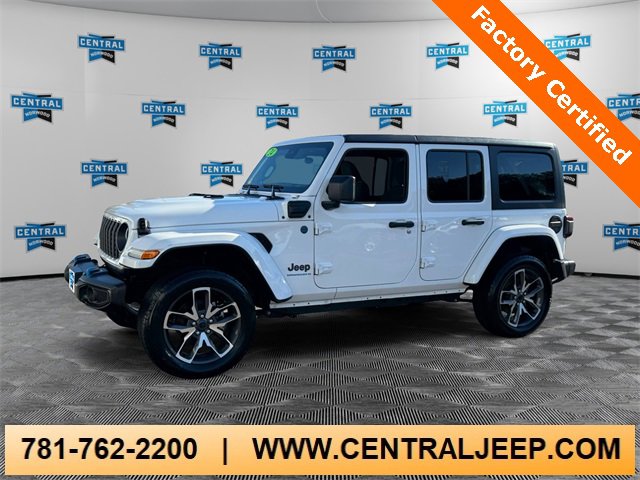 Certified 2024 Jeep Wrangler Unlimited w/ Convenience Group