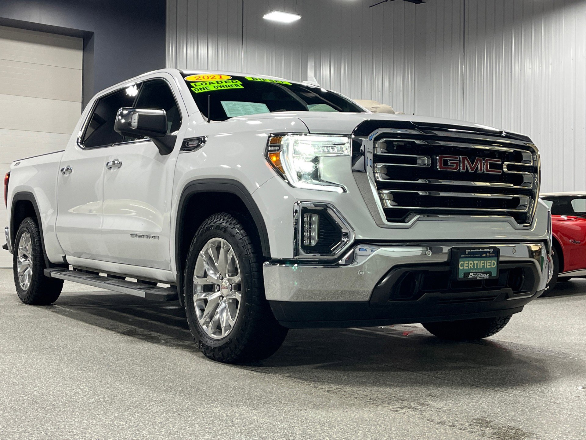 Certified 2021 GMC Sierra 1500 SLT w/ SLT Premium Plus Package image 8
