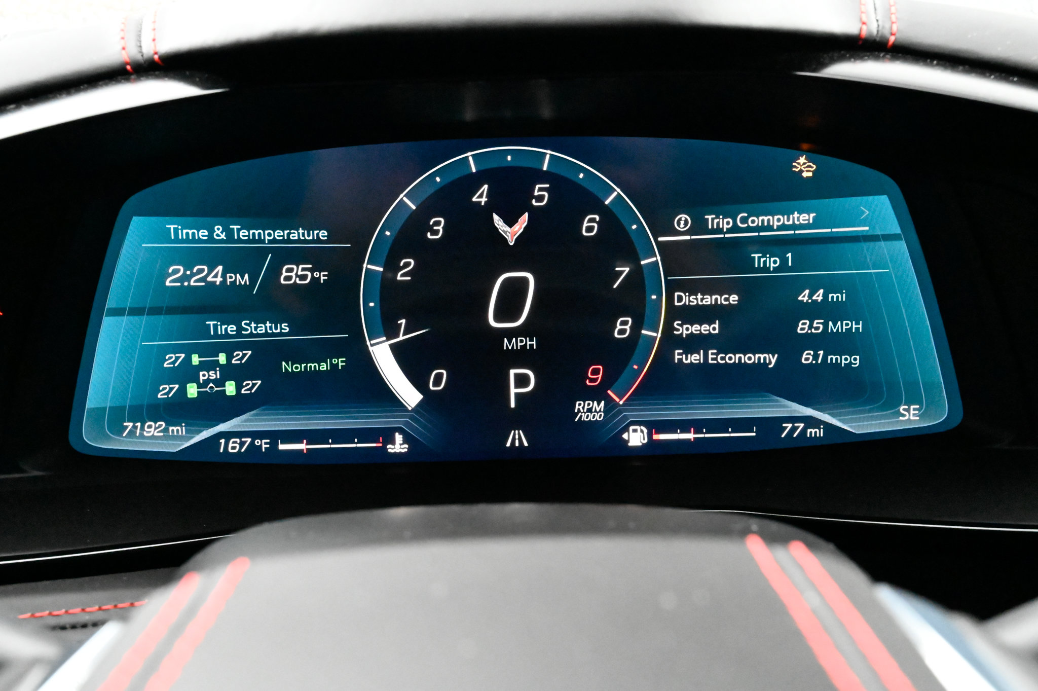 Used 2024 Chevrolet Corvette Z06 w/ Stealth Interior Trim Package RWD image 27