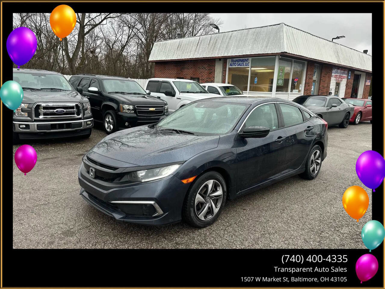 Used 2019 Honda Civic LX image 1