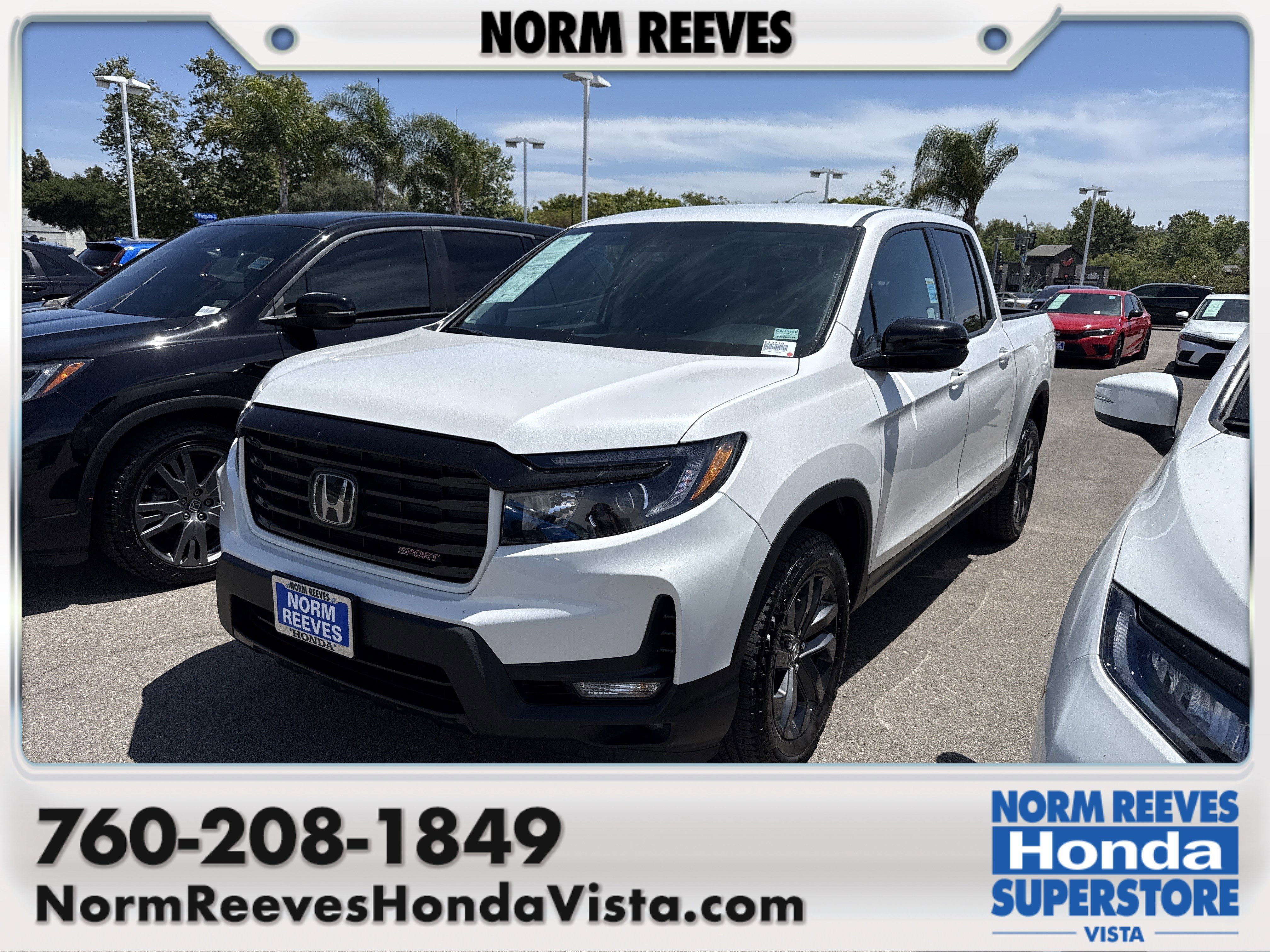 Certified 2023 Honda Ridgeline Sport