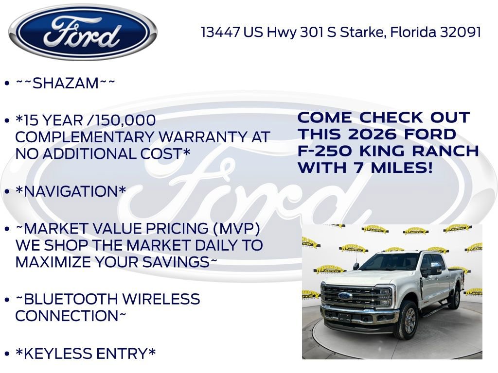 New 2026 Ford F250 King Ranch image 5