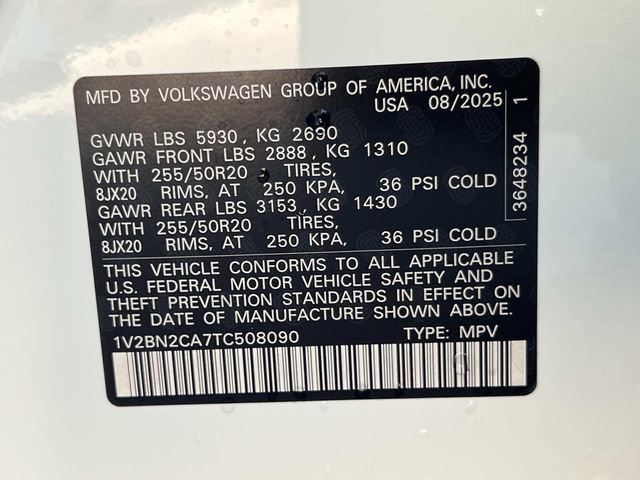 New 2026 Volkswagen Atlas SEL image 26