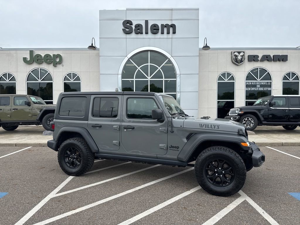 Used 2022 Jeep Wrangler Unlimited Sport