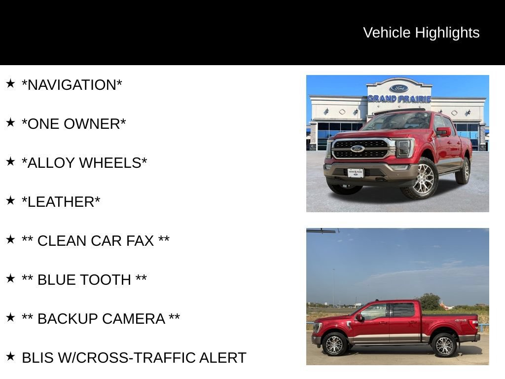 Used 2022 Ford F150 King Ranch w/ Equipment Group 601A High AWD/4WD image 4