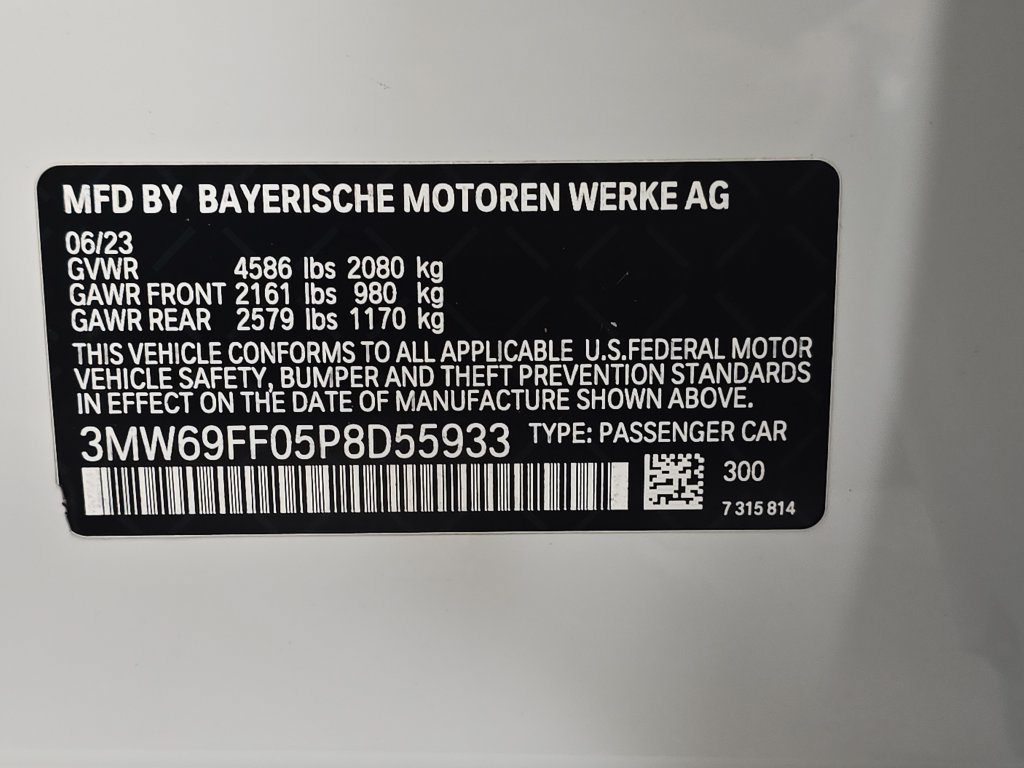 Certified 2023 BMW 330i Sedan w/ Driving Assistance Package RWD image 33