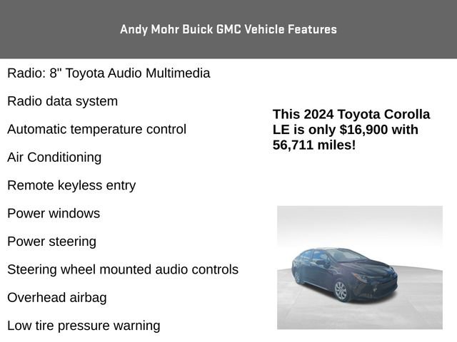 Used 2024 Toyota Corolla LE image 4