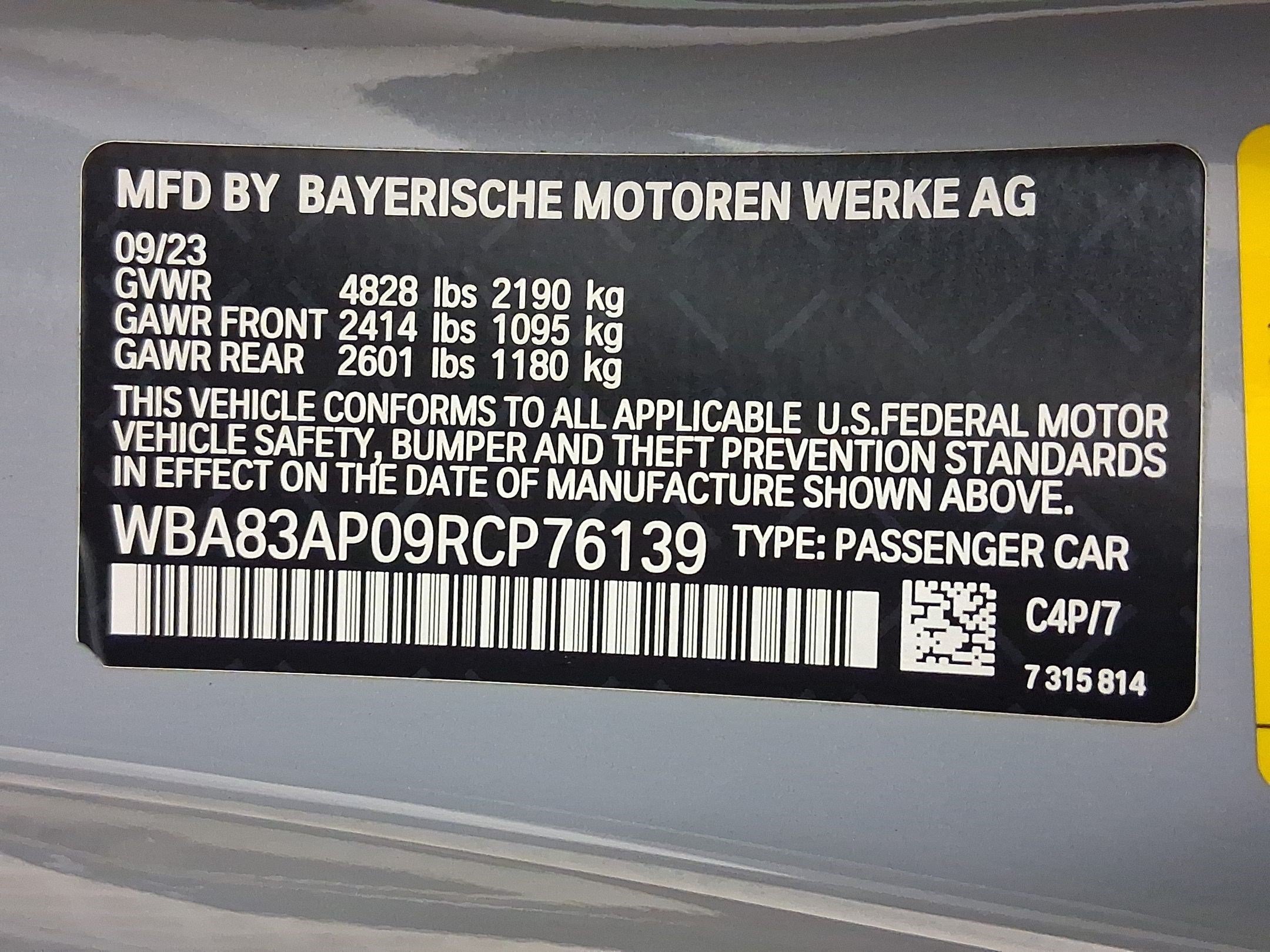 Used 2024 BMW M440i Coupe w/ Shadowloine Package RWD image 27