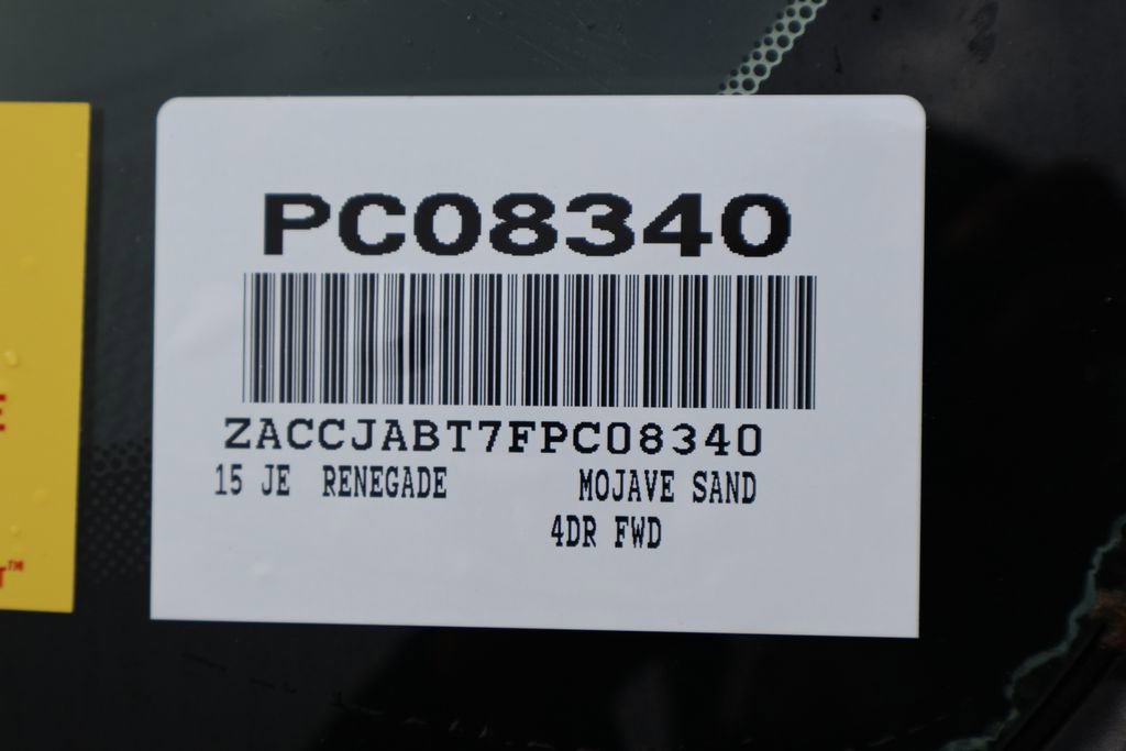 Used 2015 Jeep Renegade Latitude w/ Popular Equipment Group FWD image 7