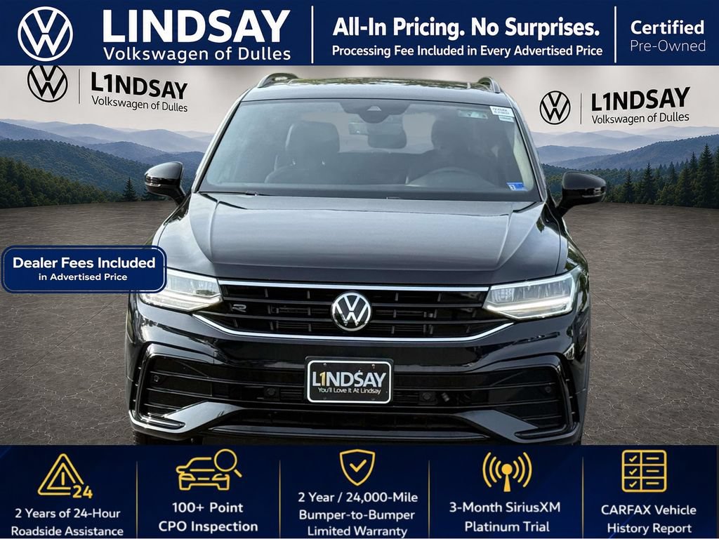 Certified 2022 Volkswagen Tiguan SE R-Line FWD image 3
