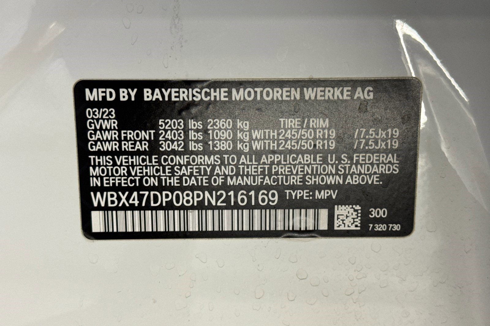 Certified 2023 BMW X3 sDrive30i w/ Premium Package w/ZPA RWD image 21