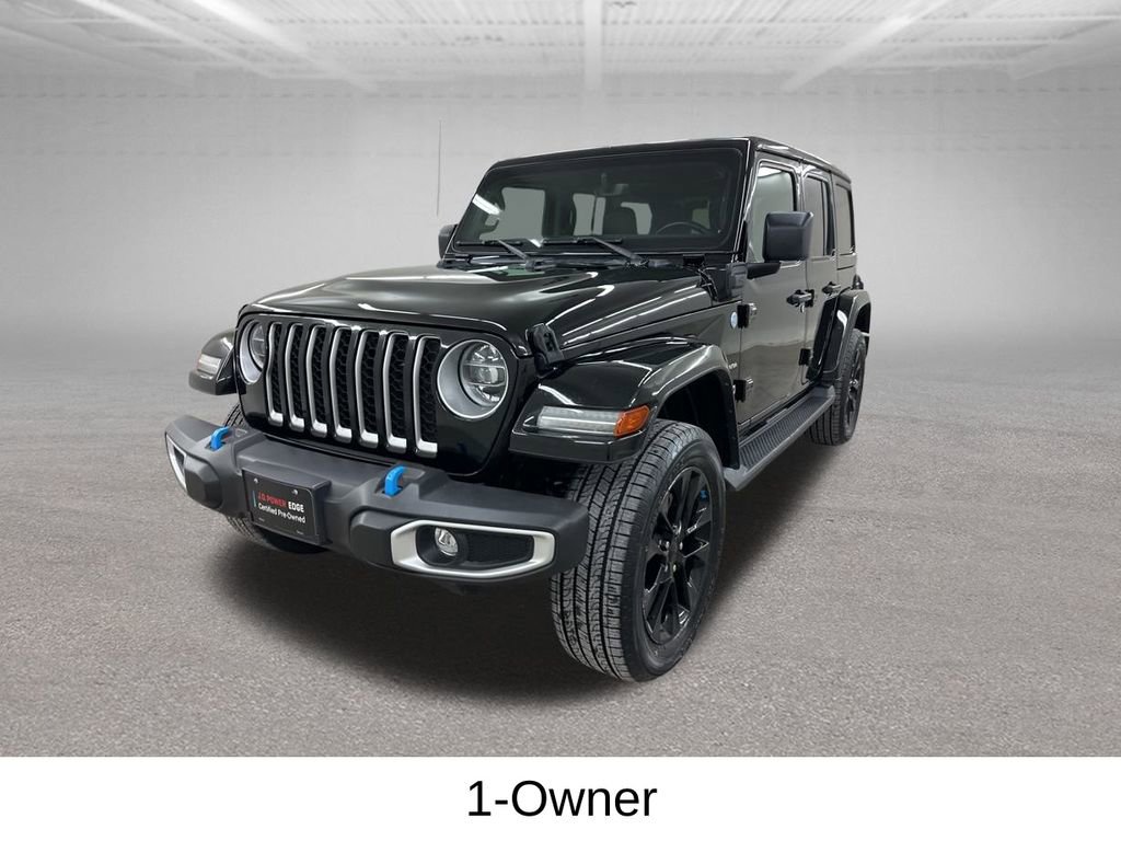 Used 2022 Jeep Wrangler Unlimited Sahara 4xe w/ Cold Weather Group image 8