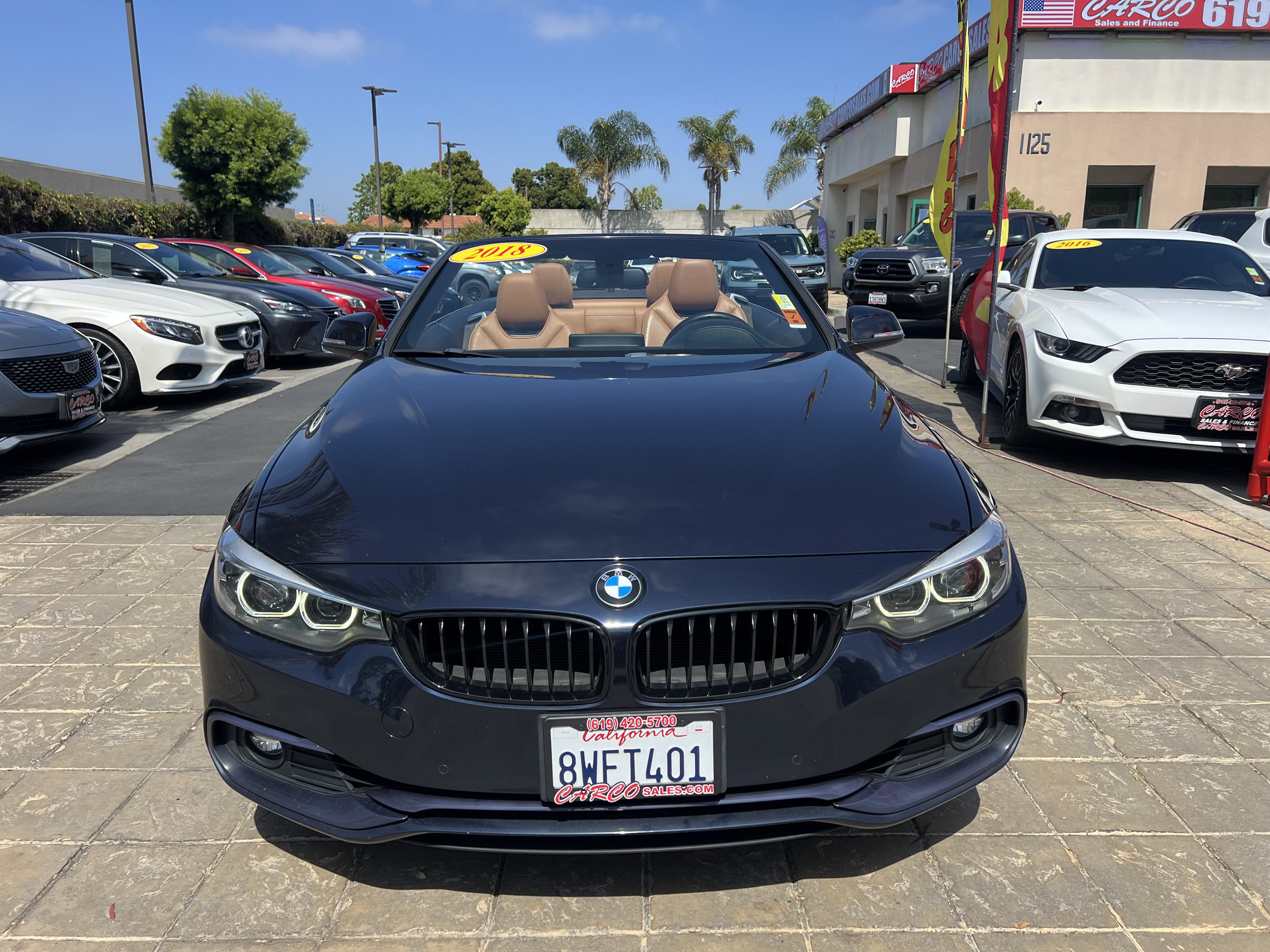 Used 2018 BMW 430i Convertible w/ Premium Package RWD image 3