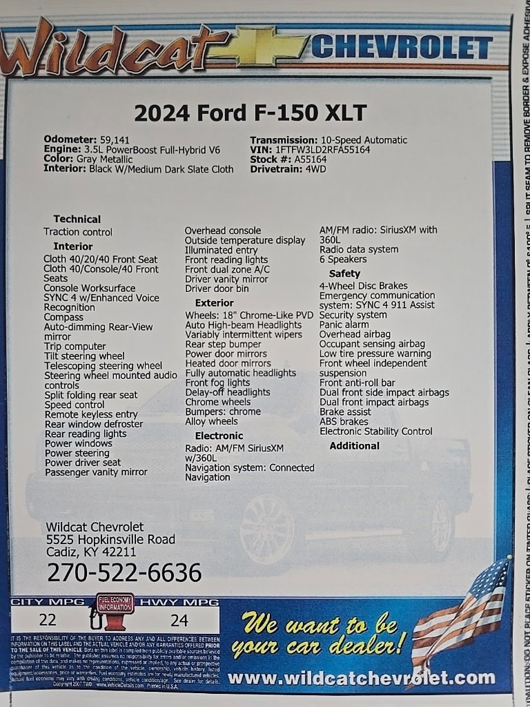 Used 2024 Ford F150 XLT w/ Mobile Office Package image 30