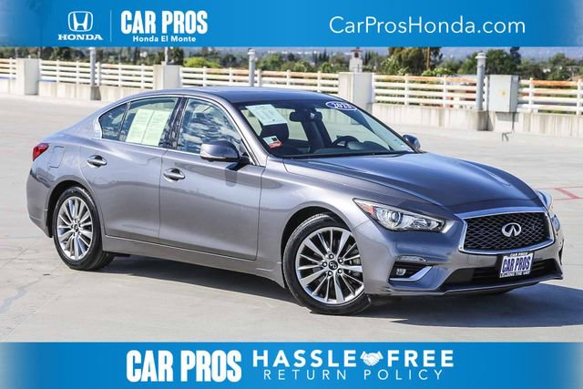 Used 2023 INFINITI Q50 Luxe w/ Cargo Package RWD image 1