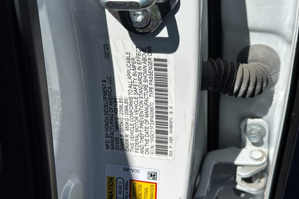 Used 2023 Honda Accord EX image 27