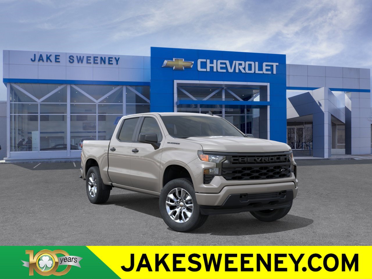 New 2026 Chevrolet Silverado 1500 Custom w/ LPO, Dark Essentials Package AWD/4WD image 1