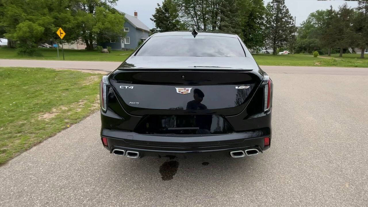 Used 2022 Cadillac CT4 V w/ Climate Package image 4