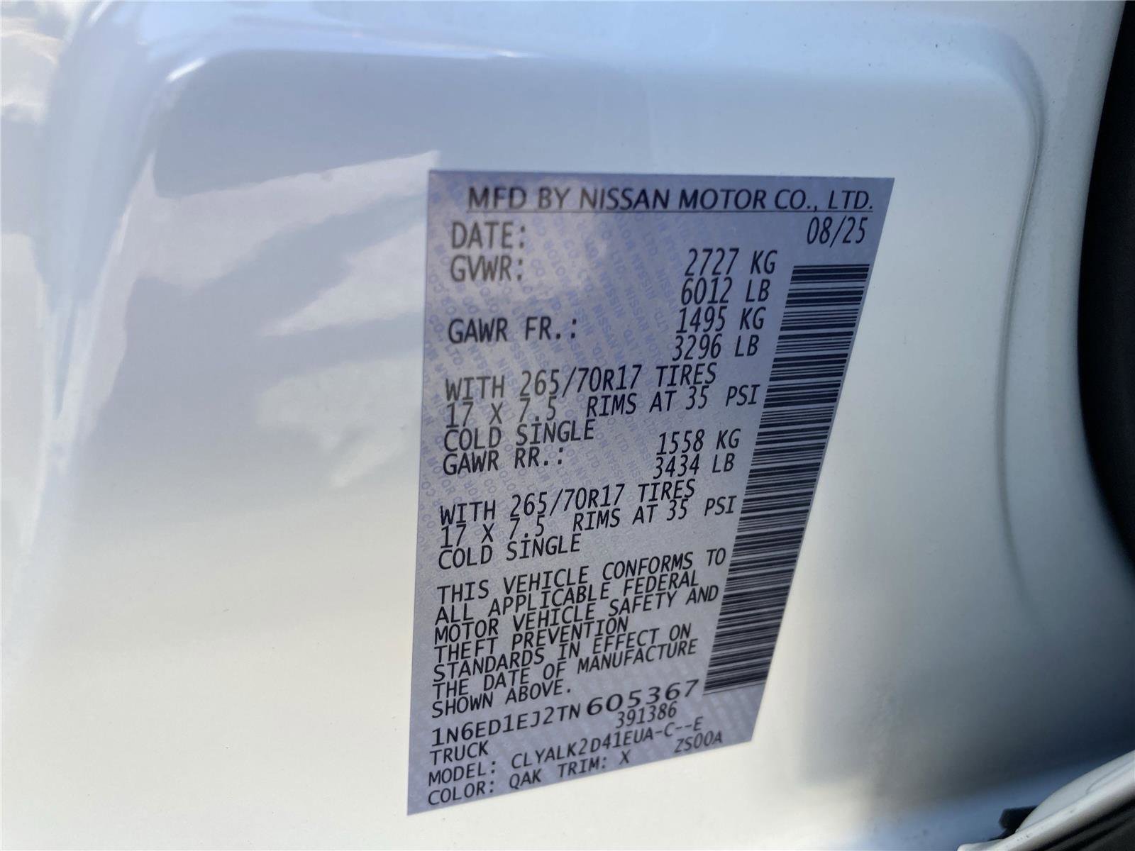 New 2026 Nissan Frontier Pro-X w/ Pro-X Convenience Package image 34