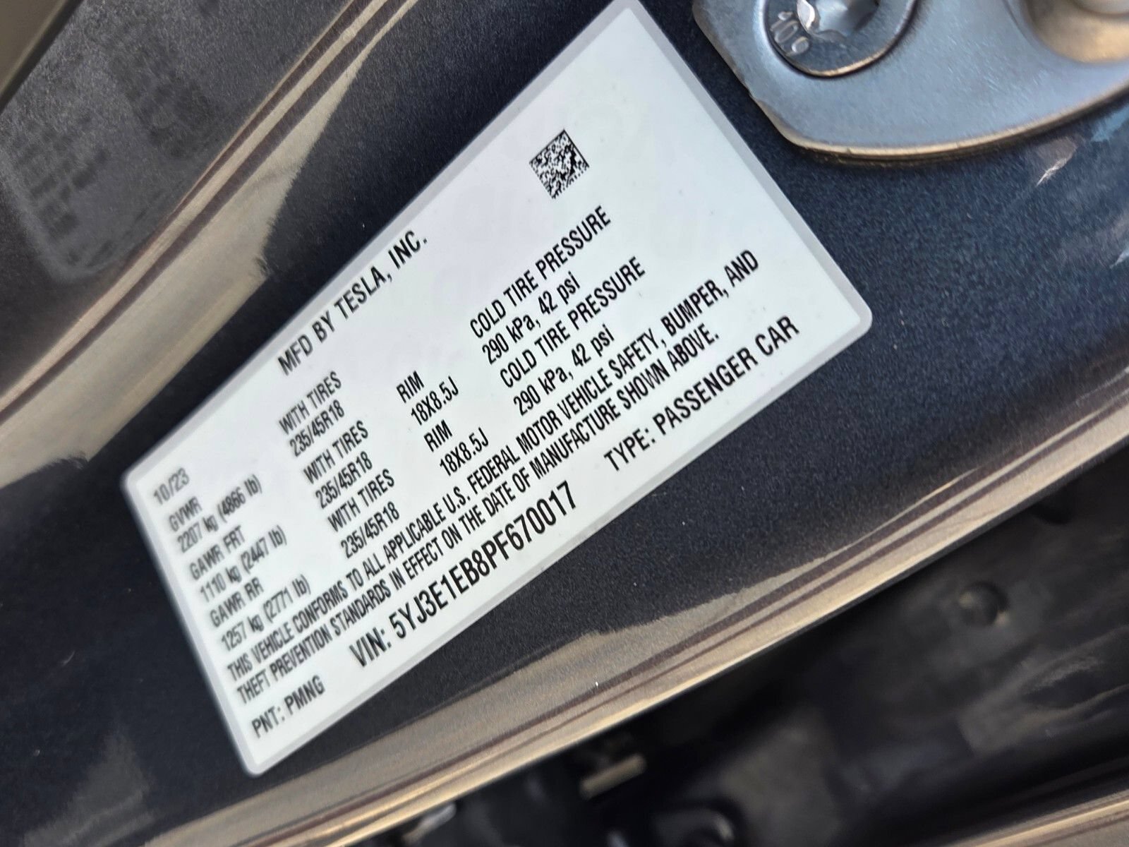Used 2023 Tesla Model 3 Long Range AWD/4WD image 19