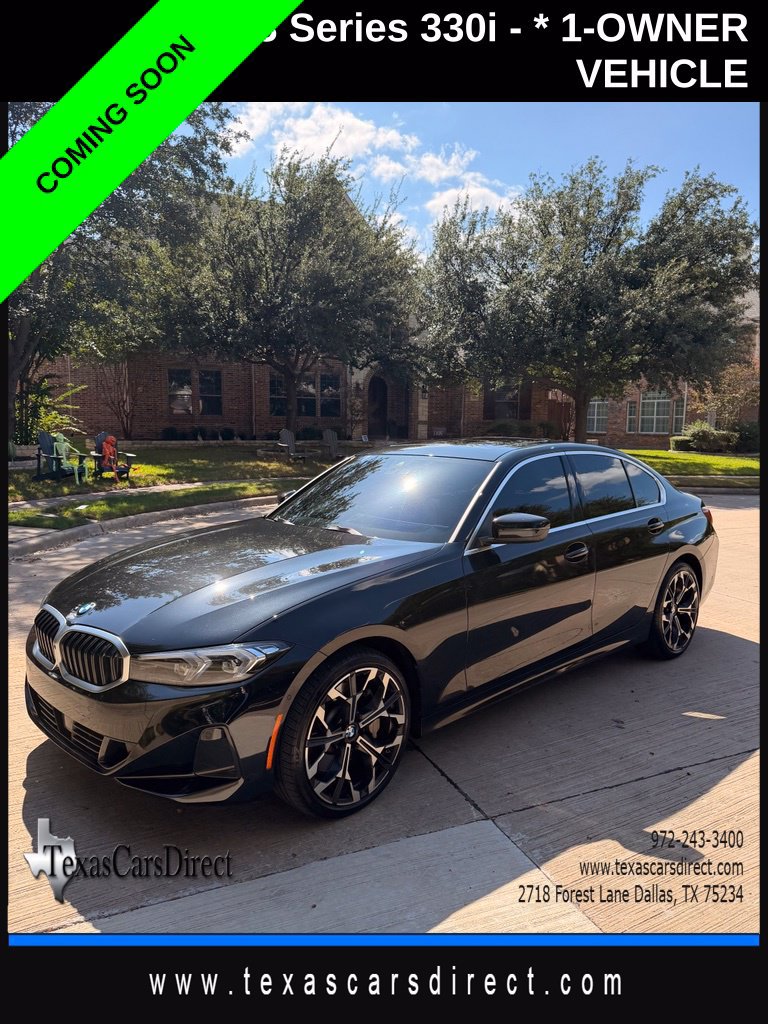 Used 2025 BMW 330i Sedan RWD image 1