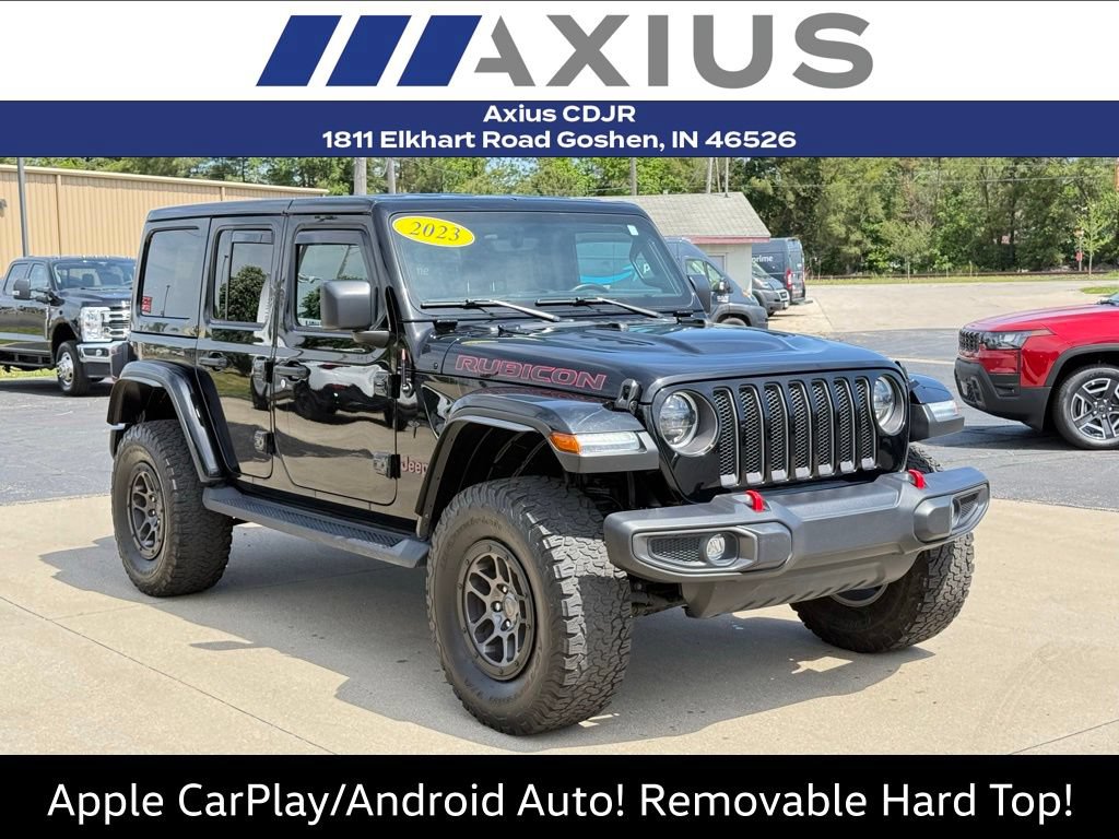 Used 2023 Jeep Wrangler Unlimited Rubicon w/ Xtreme 35 Tire Package AWD/4WD video 1