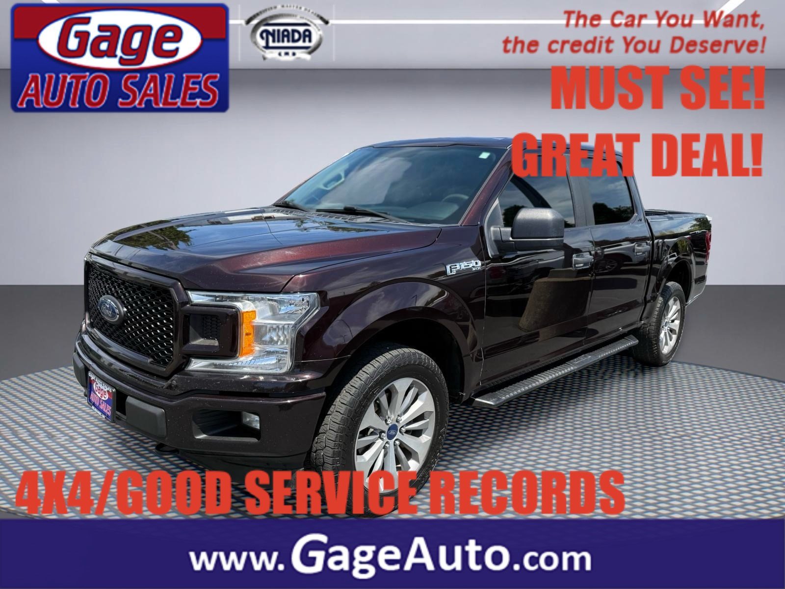 Used 2018 Ford F150 XL w/ Equipment Group 101A Mid AWD/4WD image 1