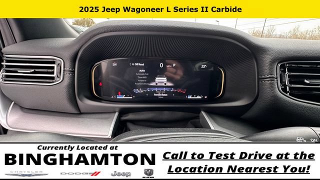 New 2025 Jeep Wagoneer L Series II w/ HD Trailer Tow Package w/25F AWD/4WD image 40