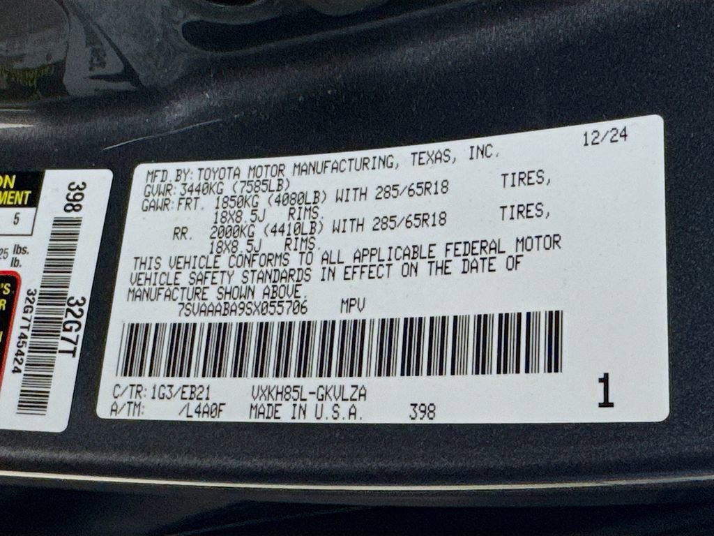 Certified 2025 Toyota Sequoia TRD Pro image 24