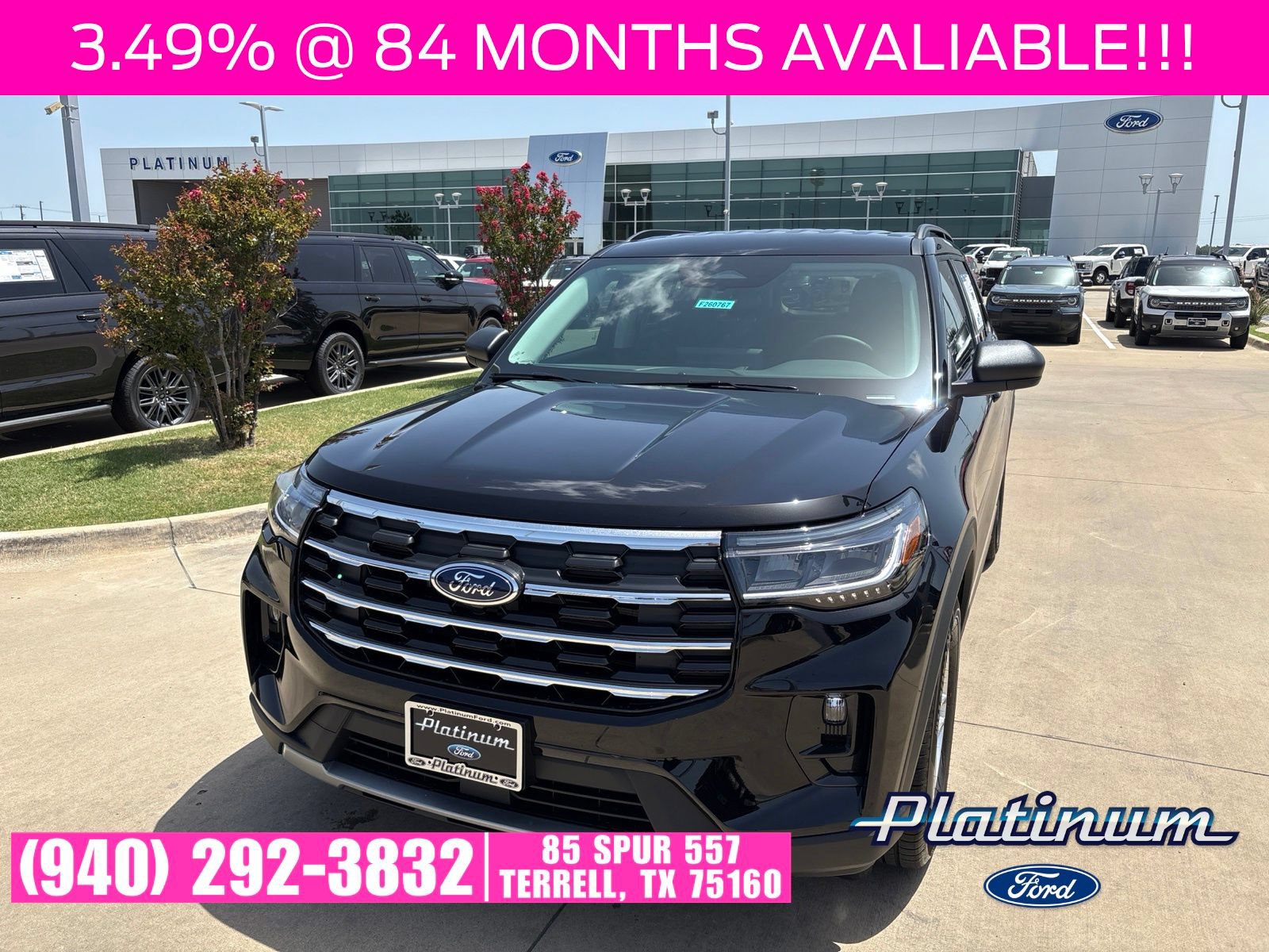 New 2026 Ford Explorer Active w/ Active Comfort Package RWD 360° Tour