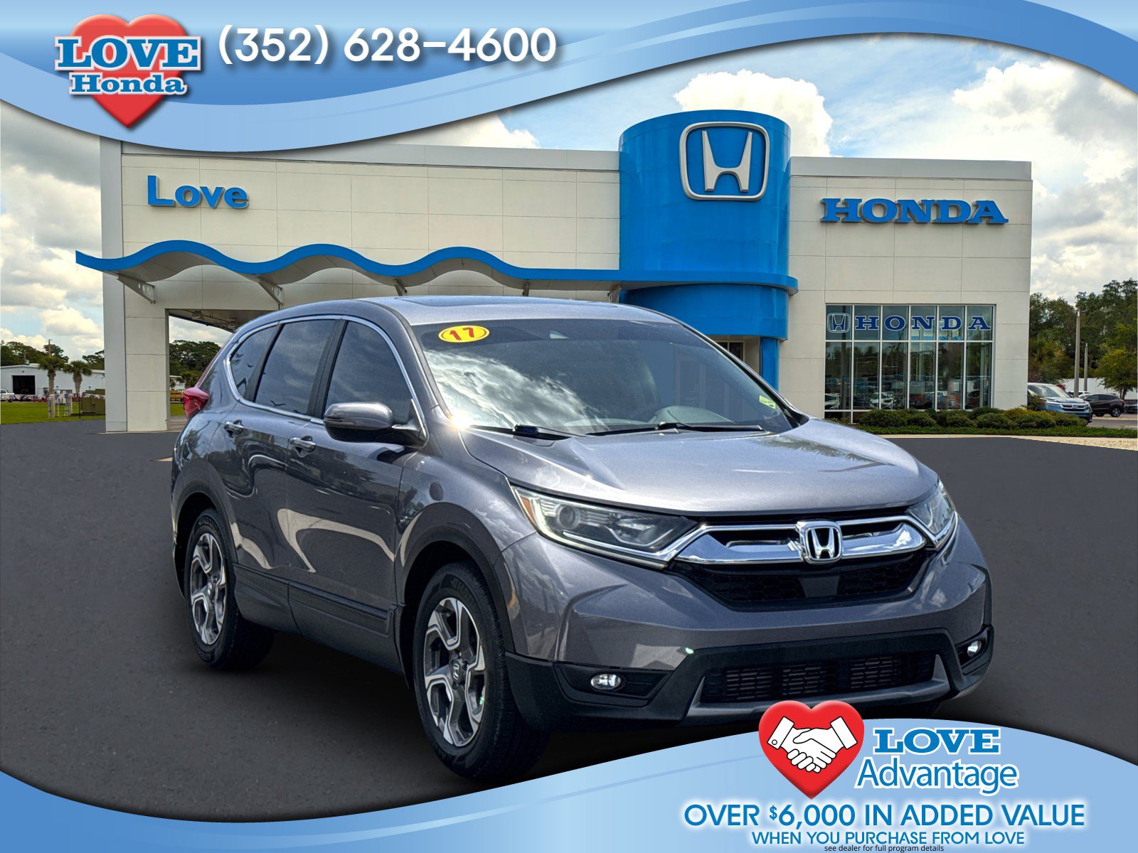 Certified 2017 Honda CR-V EX image 1