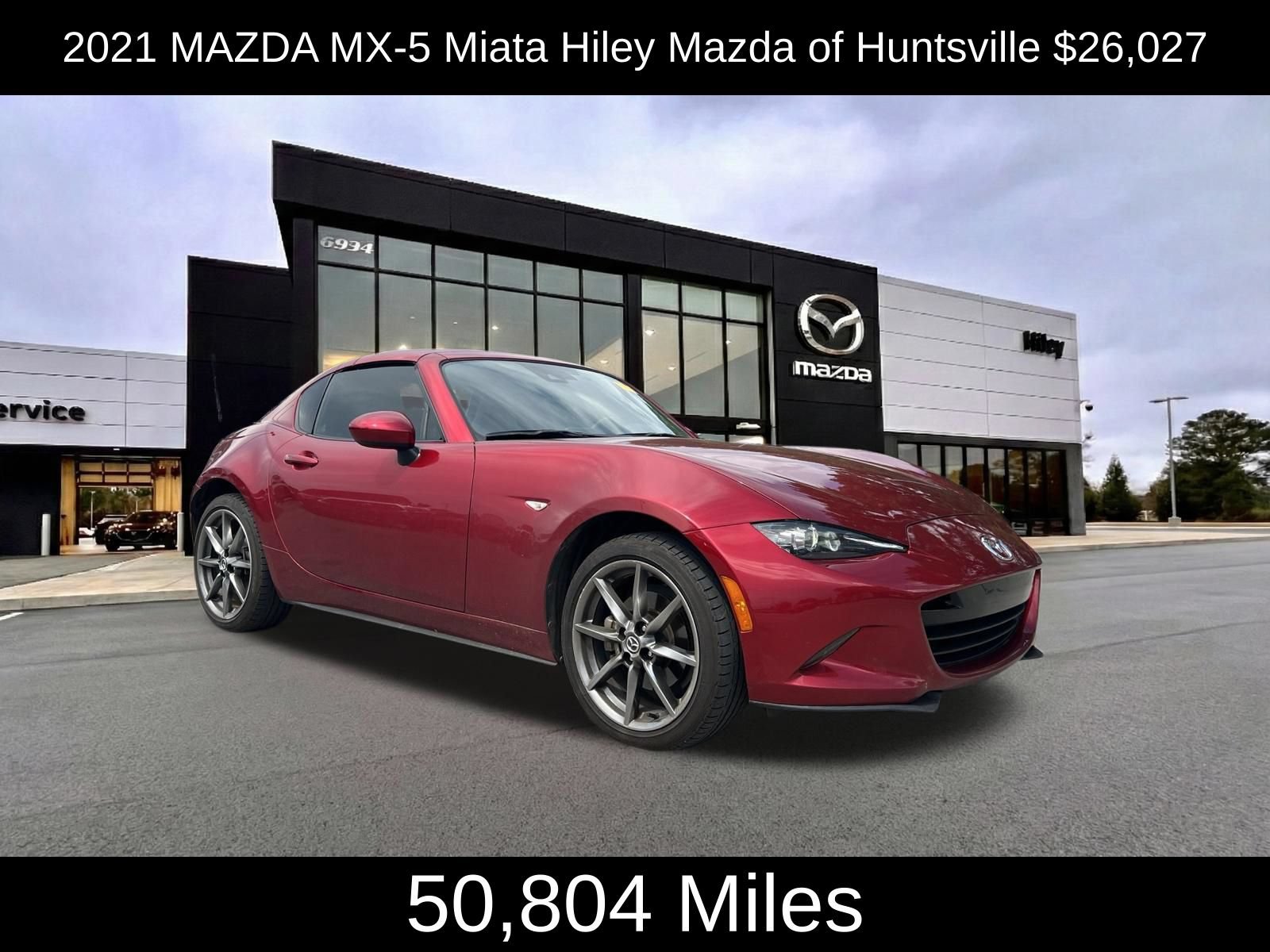 Used 2021 MAZDA MX-5 Miata RF Grand Touring
