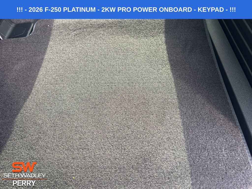 New 2026 Ford F250 Platinum image 15