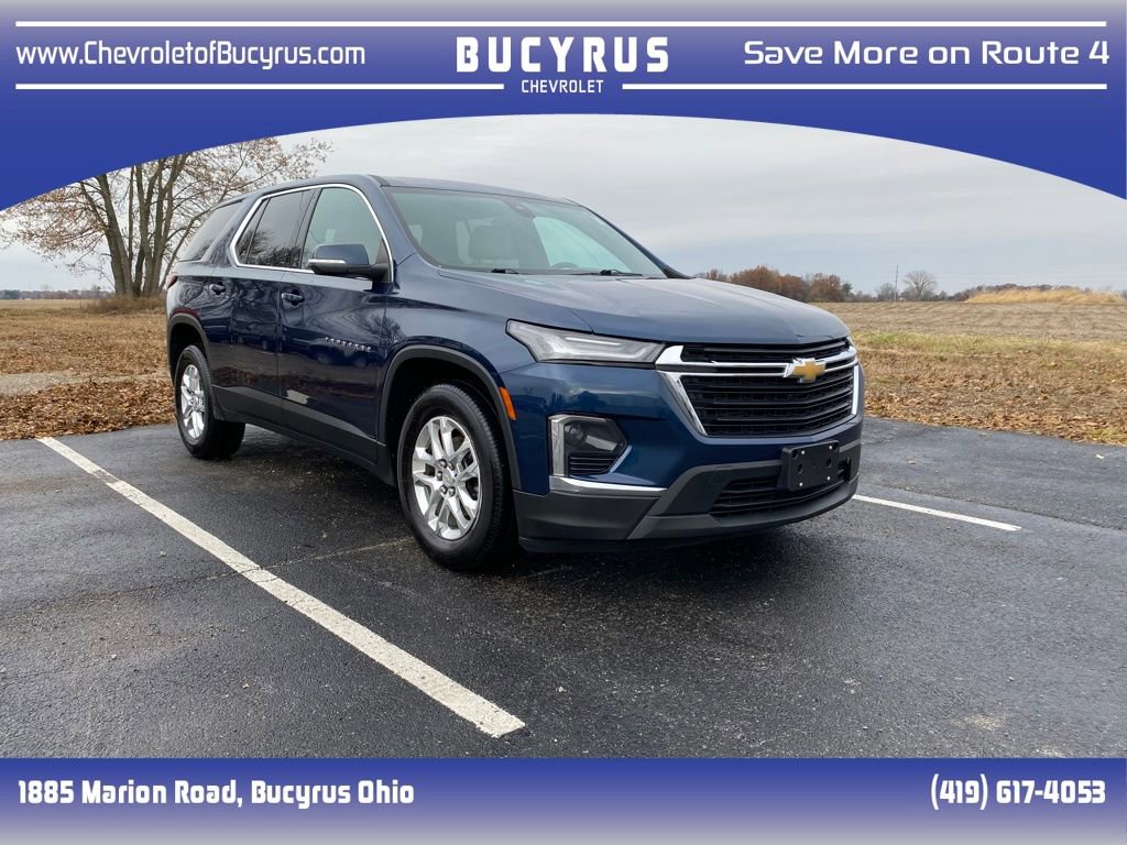 Used 2022 Chevrolet Traverse LS image 1