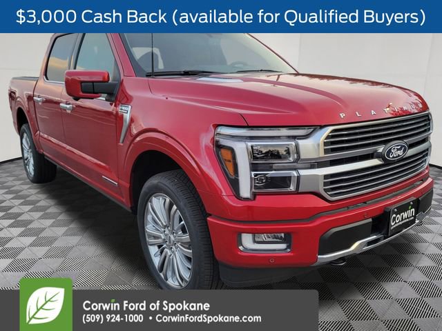 New 2025 Ford F150 Platinum w/ Equipment Group 703A Plus