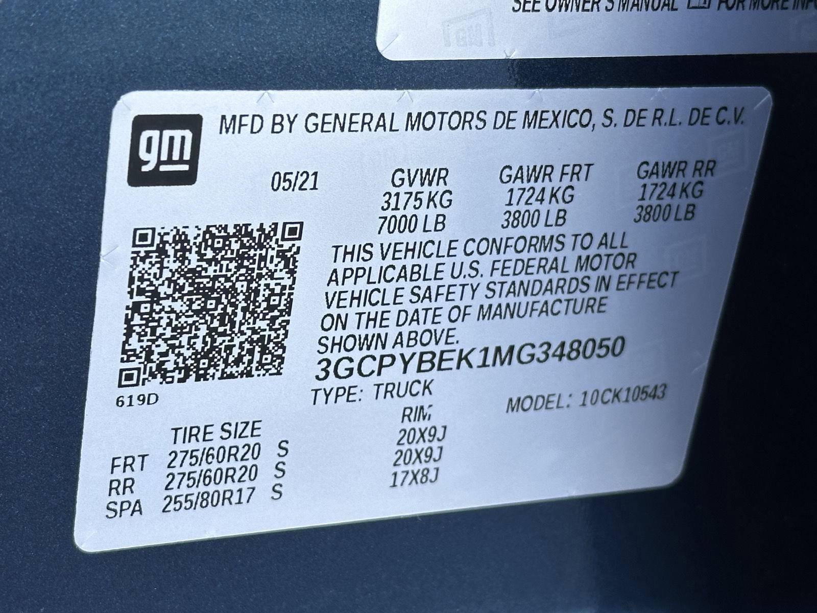 Used 2021 Chevrolet Silverado 1500 Custom image 16