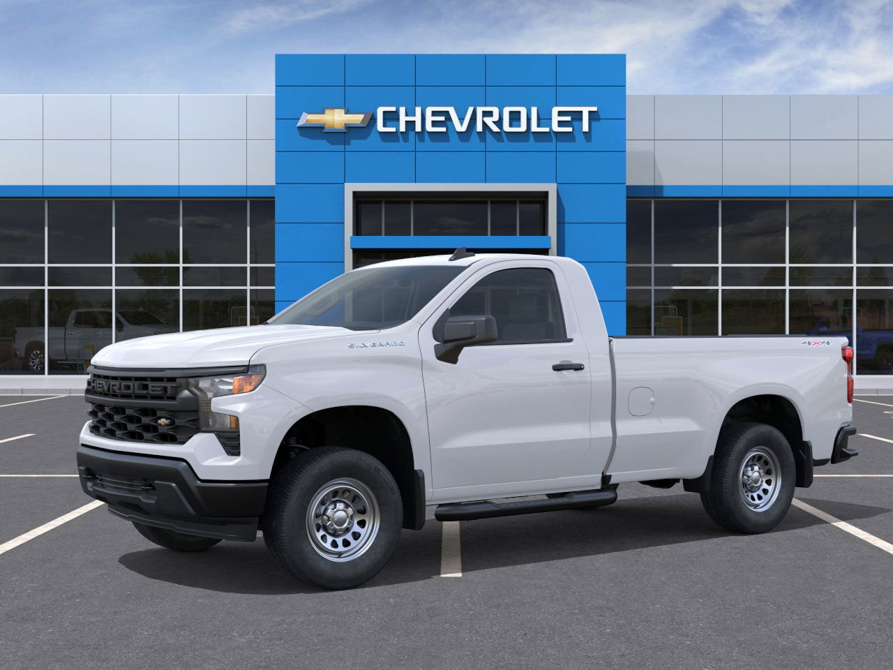 New 2024 Chevrolet Silverado 1500 W/T w/ Trailering Package AWD/4WD image 2