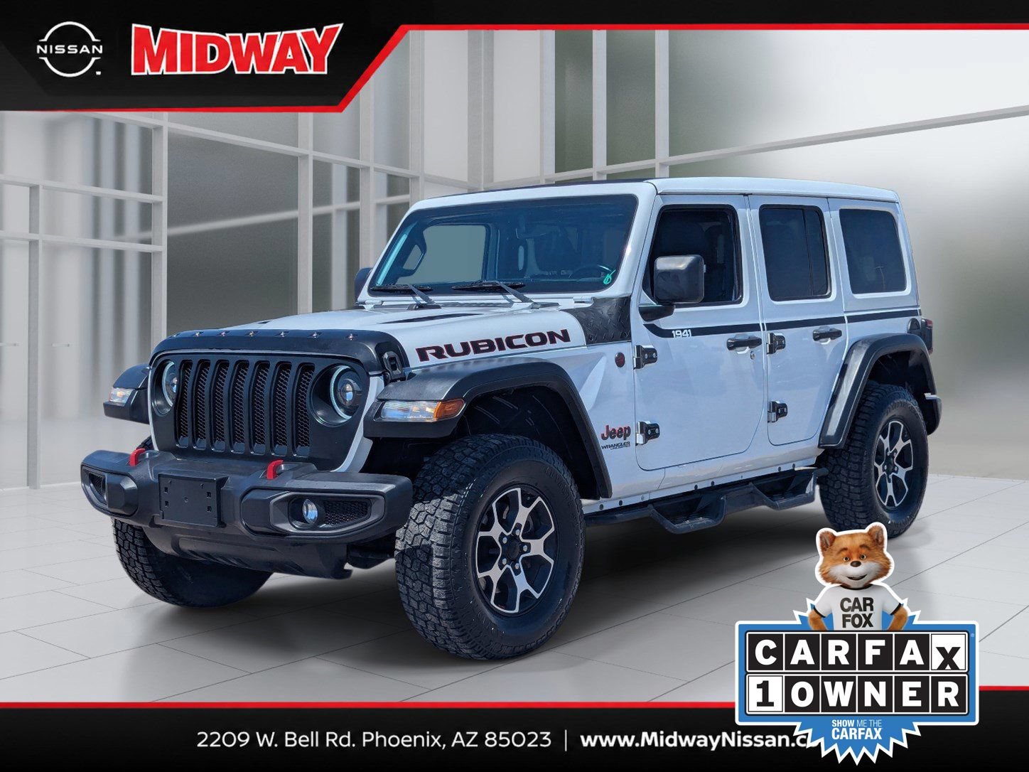 Used 2021 Jeep Wrangler Unlimited Rubicon AWD/4WD image 1