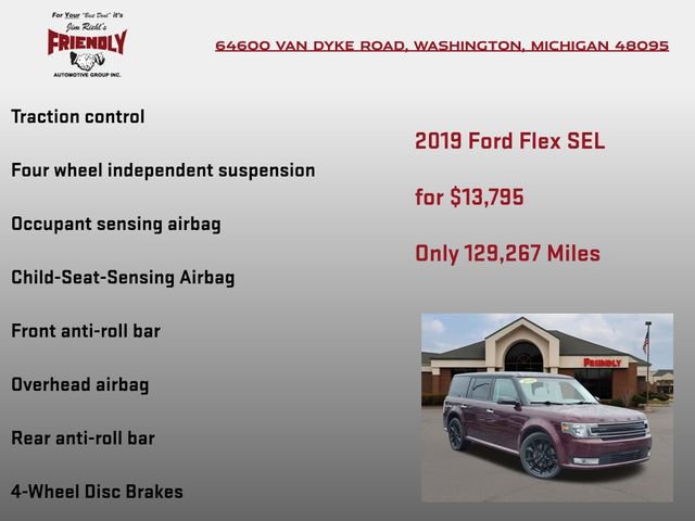 Used 2019 Ford Flex SEL w/ Equipment Group 202A image 30