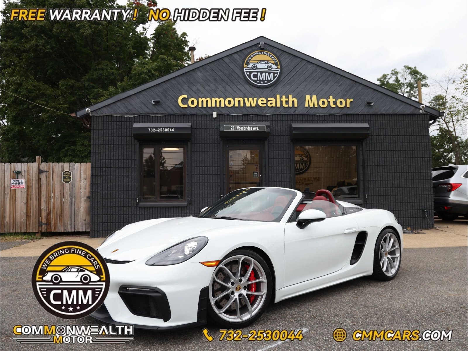 Used 2021 Porsche 718 Boxster Spyder RWD image 1