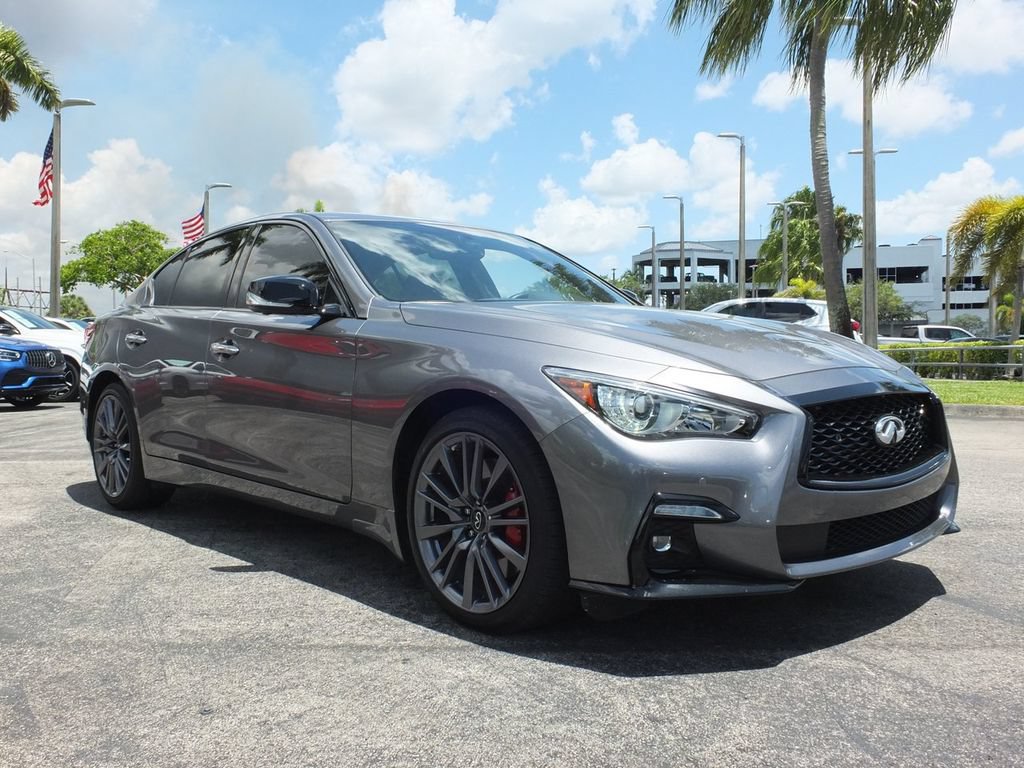 Used 2024 INFINITI Q50 Red Sport 400 AWD/4WD image 3