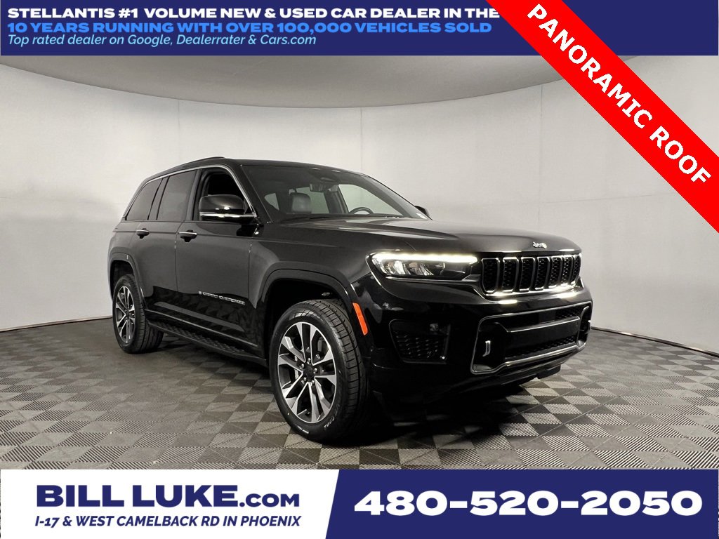 Certified 2022 Jeep Grand Cherokee Overland w/ Luxury Tech Group IV